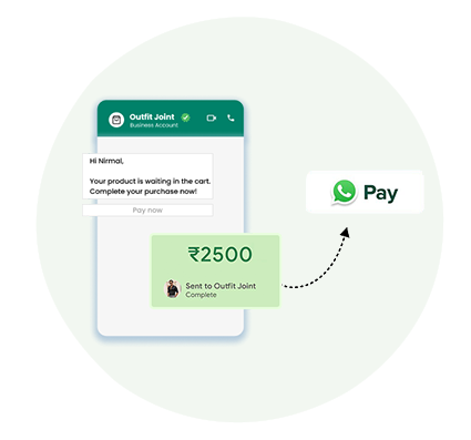 Secure Payments via WhatsApp