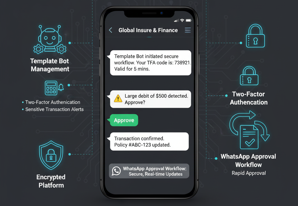 Secure TFA & Template Messaging